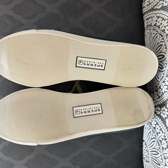 Teal Sperry Topsider Shoes - Picture 4 of 5